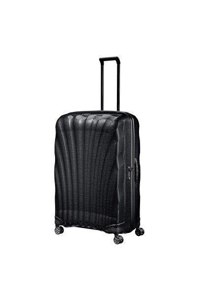 Samsonite Siyah C-Lite - Spinner 4 Tekerlekli Jumbo Büyük Boy Valiz 86cm