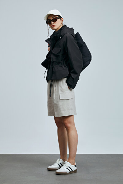 Lufian Level Kadın Dış Giyim Siyah