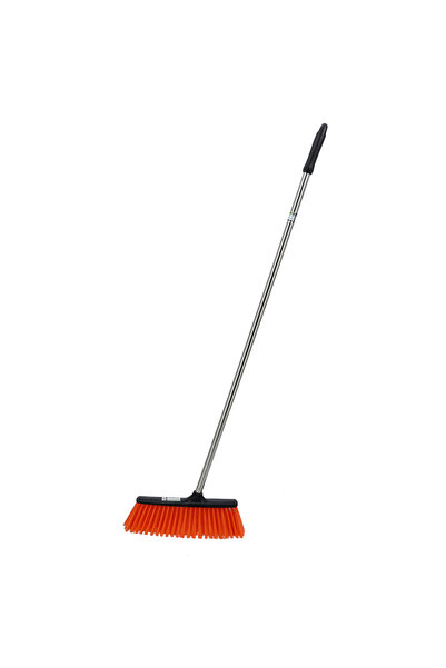 ROYALFORD مكنسة أرضية طويلة بمقبض من الفولاذ المقاوم للصدأ من رويال فورد RF6981