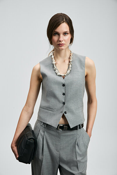 Lufian Barbara Women's Vest Gray