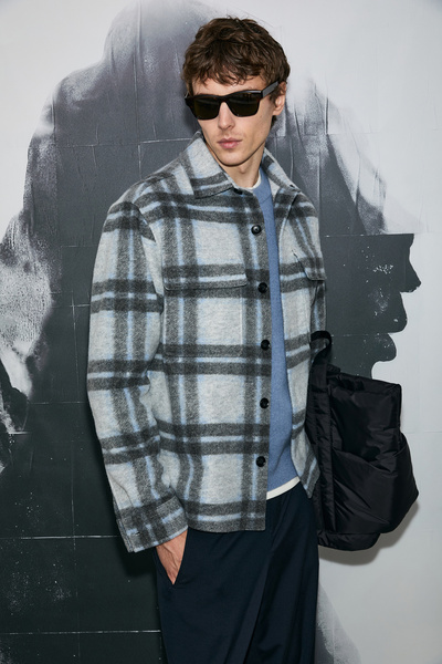 Lufian Cămașă Karl pentru bărbați basic Regular Fit Gri