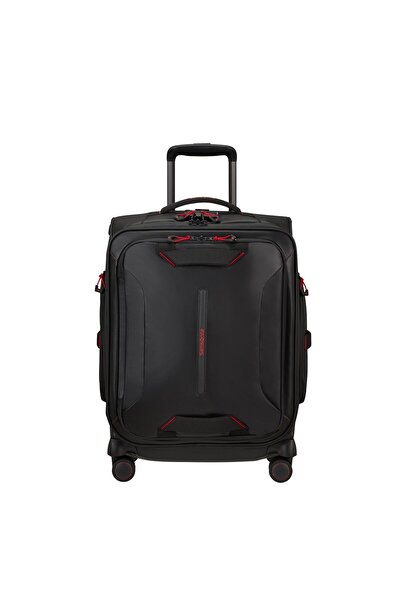 Samsonite Siyah Ecodiver - 4 Tekerlekli Duffle 55 cm Kabin Boy Valiz