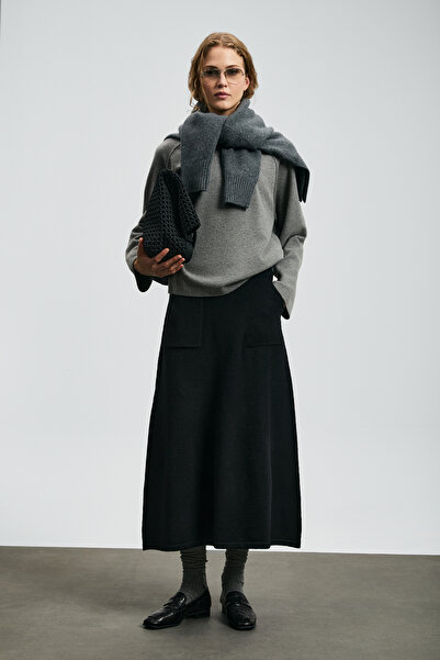 Lufian Γυναικεία φούστα μαύρη