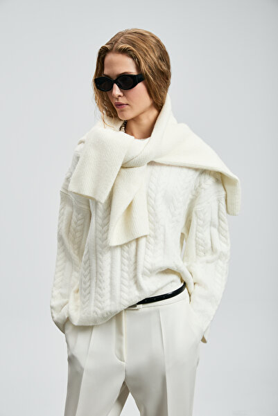 Lufian Κρέμα γυναικείου πουλόβερ Mıra