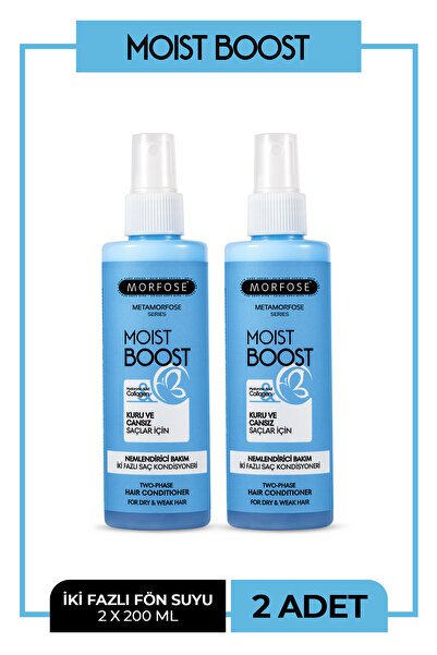 Morfose Metamorfose Nemlendirici Bakım İki Fazlı Saç Kondisyoneri 200 ML 2 Adet