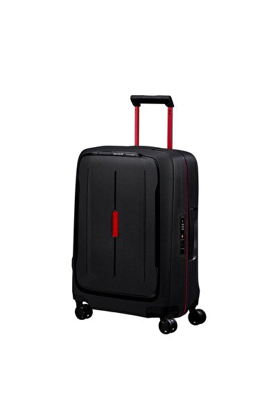 Samsonite Siyah Essens-Spinner 4 Tekerlekli Kabin Boy Valiz 55cm