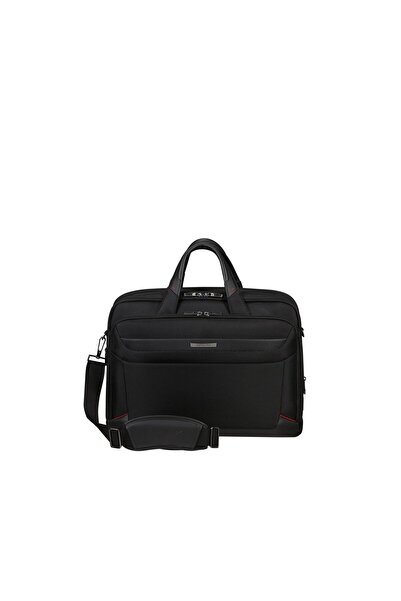 Samsonite Siyah Pro-DLX - Körüklü Laptop Çantası 17.3"