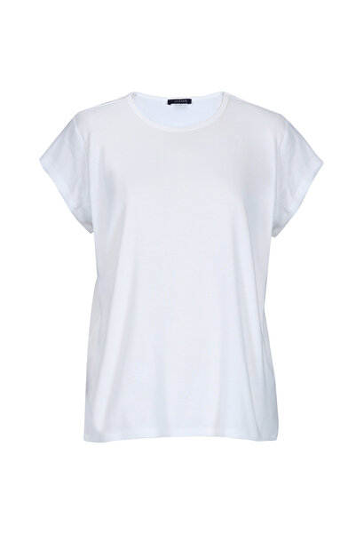 Lufian Ponte Γυναικείο T-Shirt Εκρού