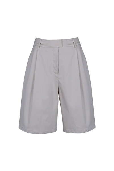 Lufian Μπεζ γυναικείο σορτς Bombay