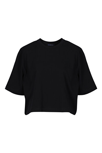 Lufian Lorenzo Γυναικείο T-Shirt Μαύρο