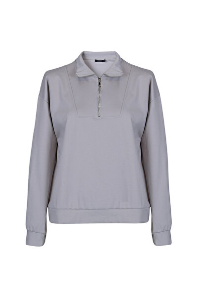 Lufian سويت شيرت نسائي محبوك - جاليريا ستون