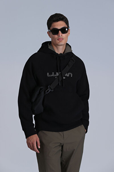 Lufian Brave Erkek Sweatshirt Siyah