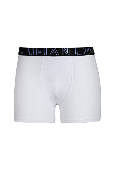 Lufian Ανδρικά λευκά βαμβακερά μπόξερ - Zeg