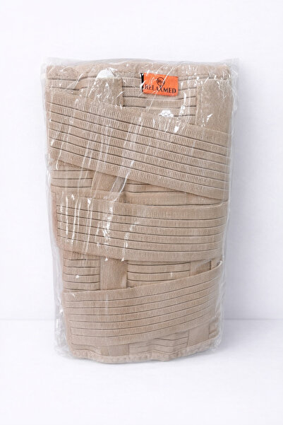RMRELAXMED Lumbosakral Korse Çelik Balenli 32 Cm Bej Standart Unisex