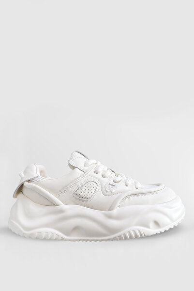 Lufian Gemba Kadın Sneaker Ayakkabı Beyaz
