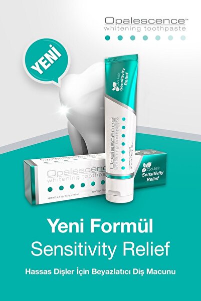 Opalescence Büyük Boy Hassas Dişler Için Beyazlatıcı Diş Macunu 133 Gr