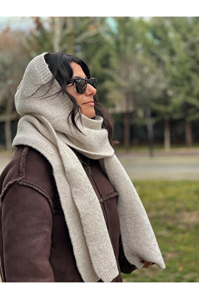 MODA KAPÜŞONLU ATKI