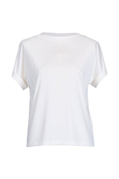 Lufian Γυναικείο T-Shirt Ecru Sıgnorıa