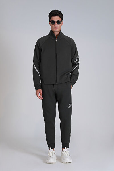 Lufian Dera Tracksuit Top Dark Green
