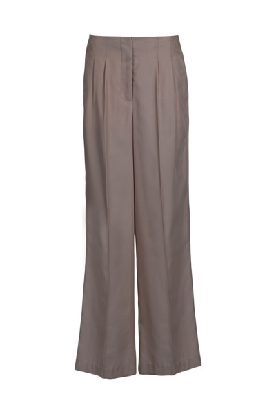 Lufian Beige Colored Villa Women's Trousers