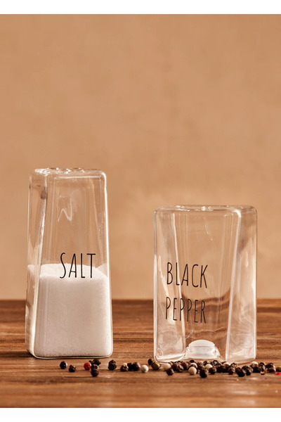 Bella Maison موزع ملح وفلفل جيو طبيعي (150 سم مكعب)