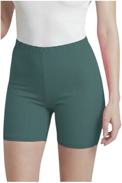 TAMGÜN شورت قصير للفتيات - مصنوع من القطن والليكرا، مناسب للرياضة والكرة الطا...