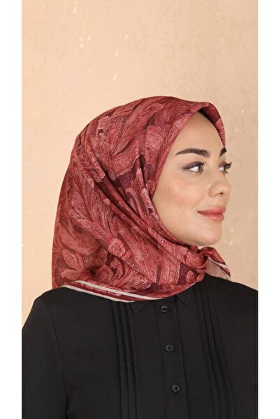 locella Soft Pamuk Eşarp Kırmızı-3