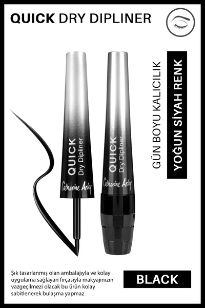 Catherine Arley Ca Quıck Dry Dıplıner - Siyah Dipliner