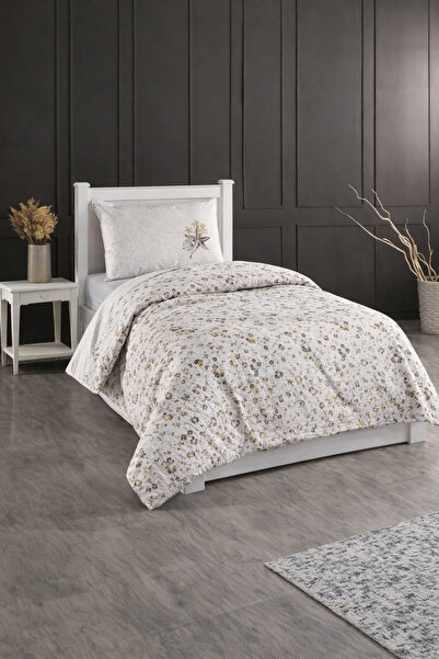 Hobby Σκελετός Μονό Πικέ Σετ Καφέ