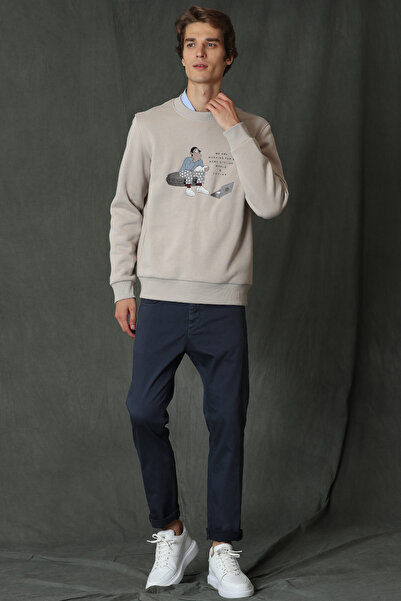 Lufian Helt öt zsebes nadrág, karcsúsított szabású, sötétkék