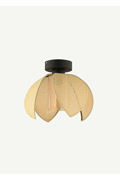 Bella Maison Nerida Plafonyer Rattan Avize Naturel (26x20 cm)