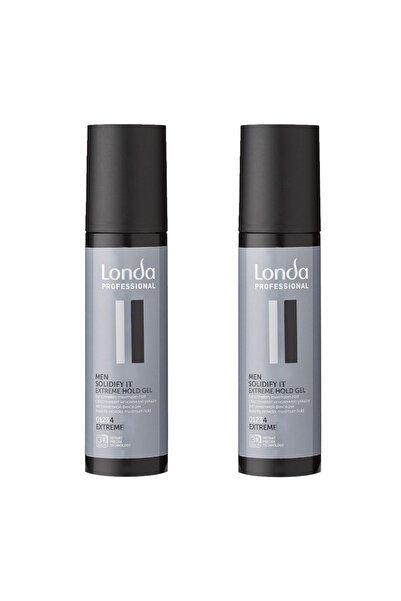 Londa Professional Set 2 x Gel de Par cu Fixare Extrema, Style Solidify It, 1...