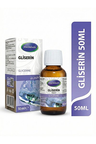 Mecitefendi Saf Gliserin 50ML - Bitkisel Kaynaklı Nemlendirici