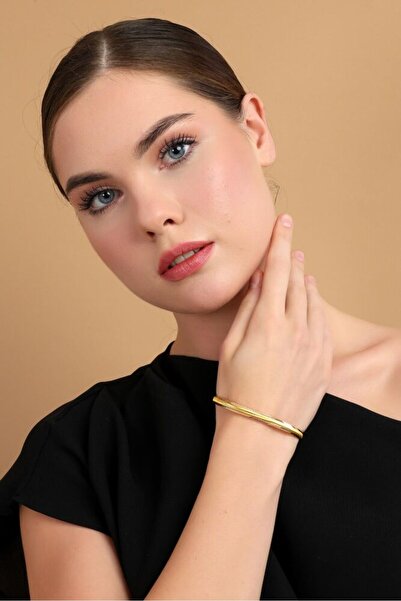 Sembol Gold 8 Ayar Altın Bilezik Trabzon Şarnel 6 mm