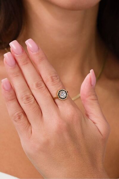 Sembol Gold Altın Çağla Yüzük