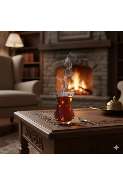 Muse Lav 6'lı Alya 326 Çay Bardağı