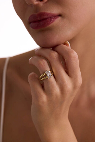 Sembol Gold Gerdan Yüzük 14 Ayar