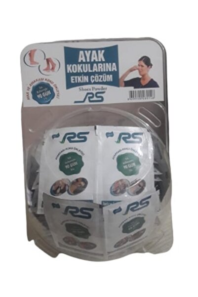 R&S RS AYAK VE AYAKKABI KOKUSU GİDERİCİ TOZ 10 GR 48 li fanus