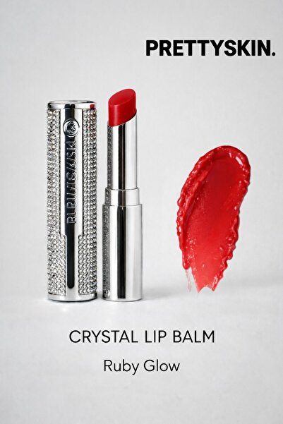 Ecrou Pretty Skin Crystal Lıp Balm Ruby Glow