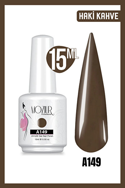 MOZIUR Kalıcı Oje Uv Led A149 (KAHVE SERİSİ) 15ml