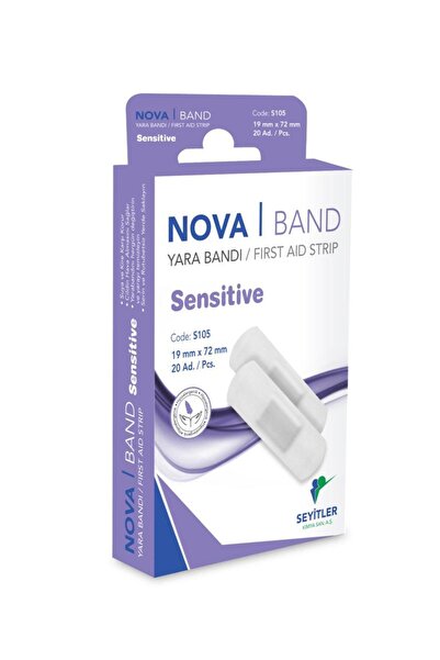 Nova Band Sensitive Sensitive Wound Tape 20 Pieces 1 Box