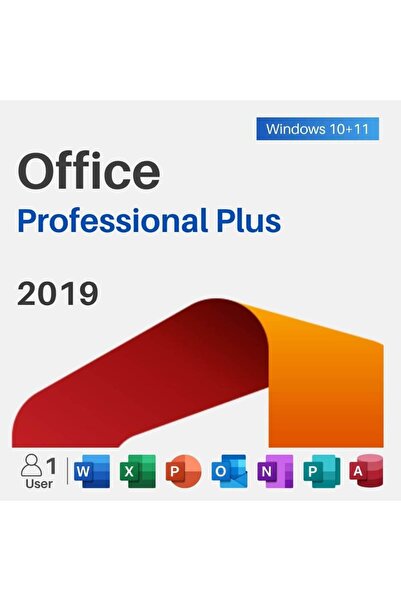 MICROSOFT Office 2019 Pro Plus Dijital Lisans Key - Ömür Boyu Kullanım