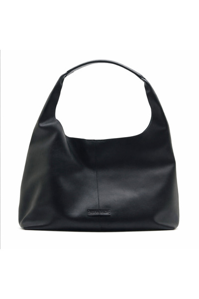 Sofia Baldi ROMETA SİYAH HAKİKİ DERİ Kadın ÇANTA