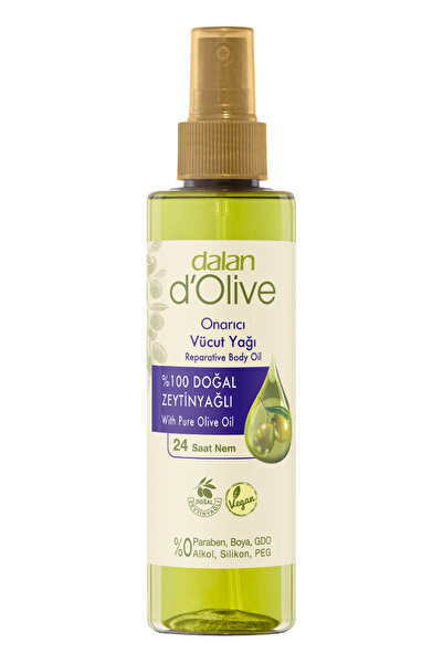 Dalan D'olive %100 Zeytinyağlı Onarıcı Vücut Yağı 200 ml