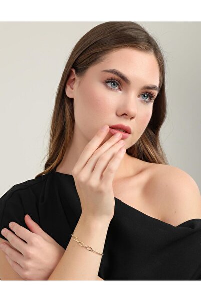 Sembol Gold Gold Armoni Altın Bileklik 18-20 cm