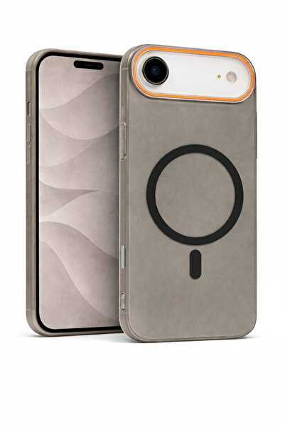 Vissona iPhone 17 Air Uyumlu Magsafe Wireless Şarj Özellikli Mat Sert Arka Ka...