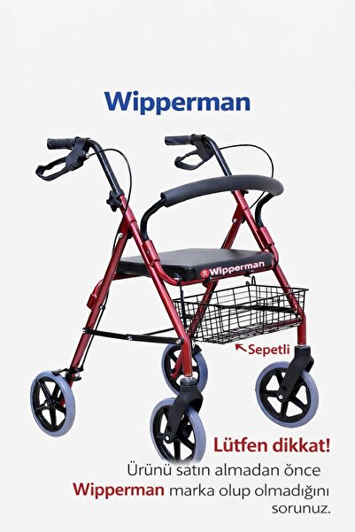 Genel Markalar Tekerlekli Yürüteç Walker Ekonomik Rollator Hasta Yaşlı Yürüteci