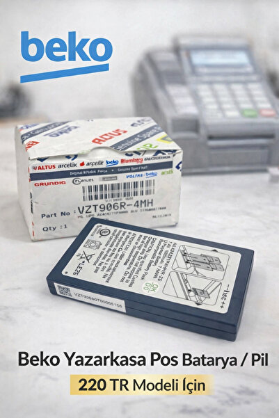 Beko 220tr Yazarkasa Pos Cihazı Bataryası