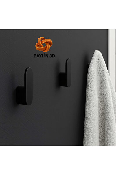 Baylin3D Havlu Askısı 5 Adet Set