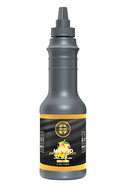 By Tüfekçi Mango Meyveli Sos (Püre) 1000 Gr | Gerçek Şeker | Pasta, Kokteyl v...